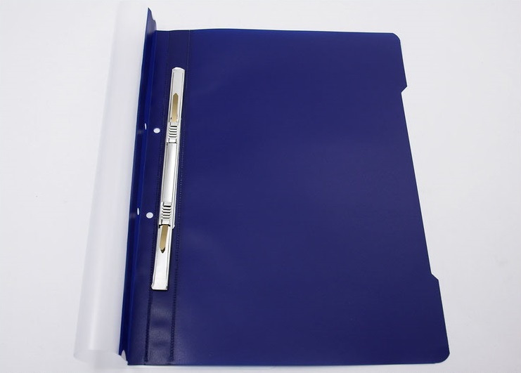 EXXO (NOREX) fascikla PVC dark blue polumehanika